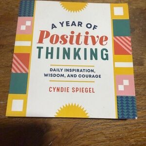 Positive Attitude Multicolor Inspirational Book